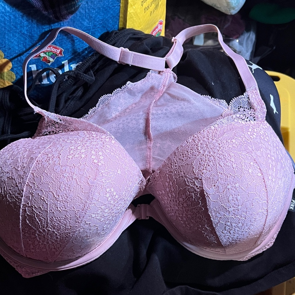 Lace Pink Bra